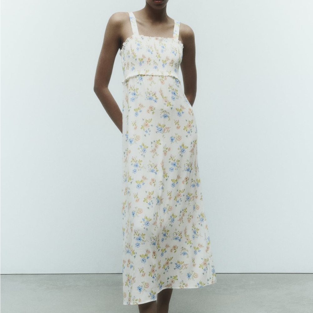 Mid floral dress
